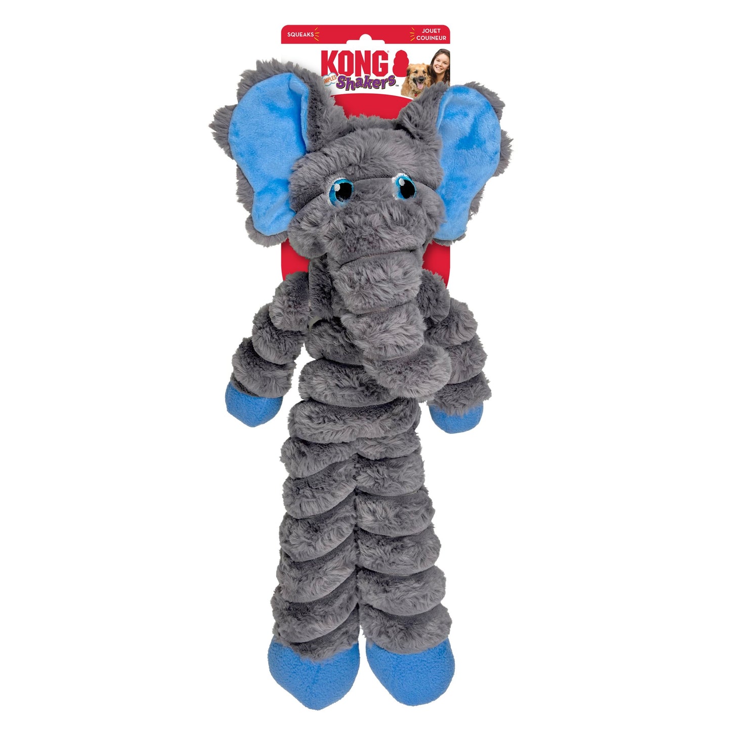 KONG® Shakers Crumples Éléphant - Le Royaume de Lecki