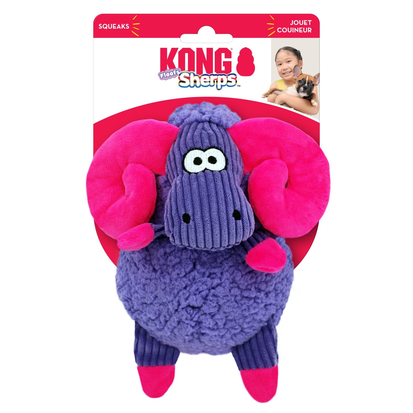 KONG® Sherps Floofs Big Horn - Le Royaume de Lecki