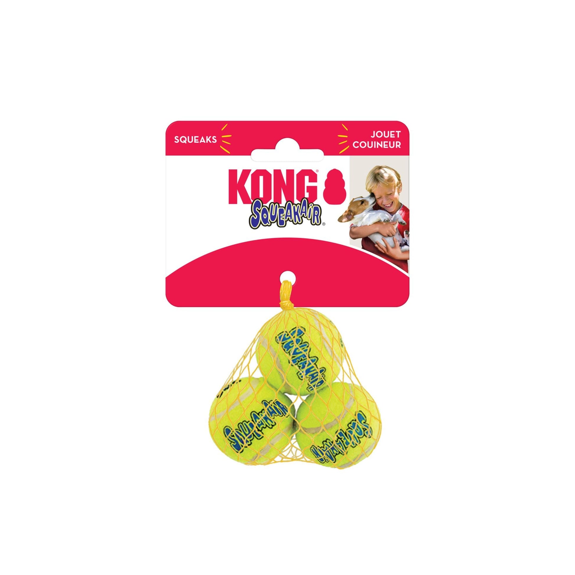 KONG® SqueakAir Balls - Le Royaume de Lecki