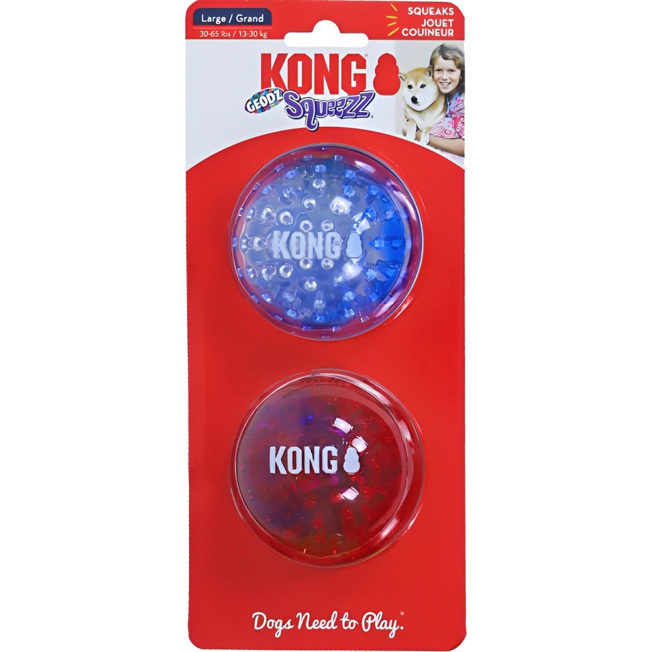 KONG® Squeezz Geodz - Le Royaume de Lecki