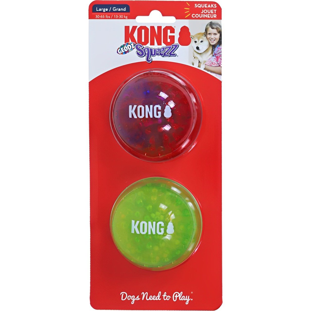 KONG® Squeezz Geodz - Le Royaume de Lecki