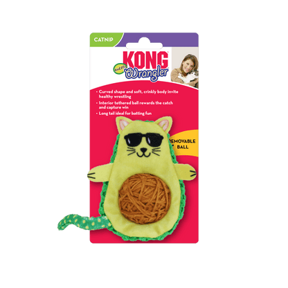 KONG® Wrangler AvoCATo (pour chats) - Le Royaume de Lecki