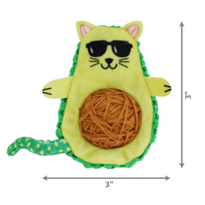 KONG® Wrangler AvoCATo (pour chats) - Le Royaume de Lecki
