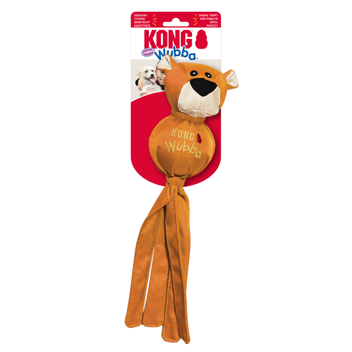 KONG® Wubba Ballistic Friend - Le Royaume de Lecki