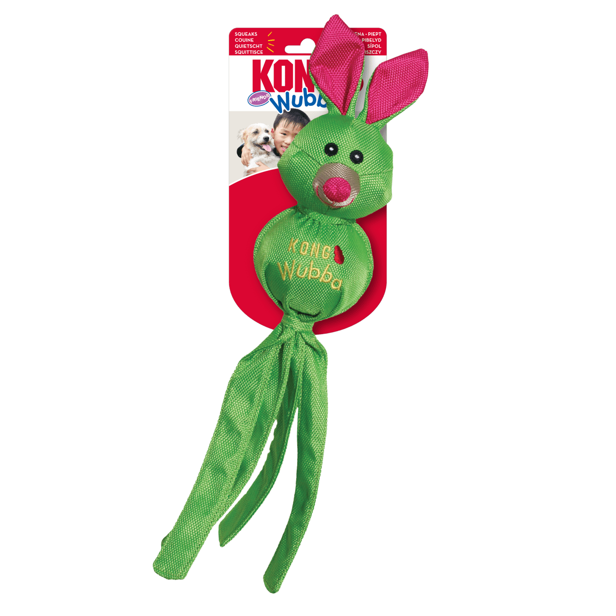 KONG® Wubba Ballistic Friend - Le Royaume de Lecki