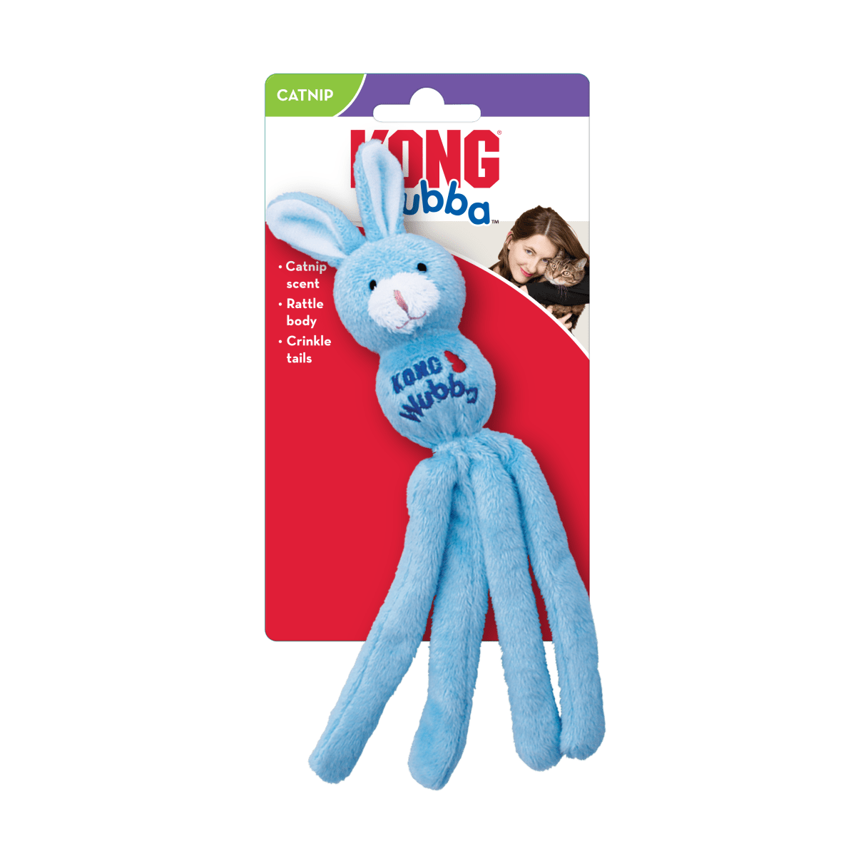 KONG® Wubba Lapin (pour chats) - Le Royaume de Lecki
