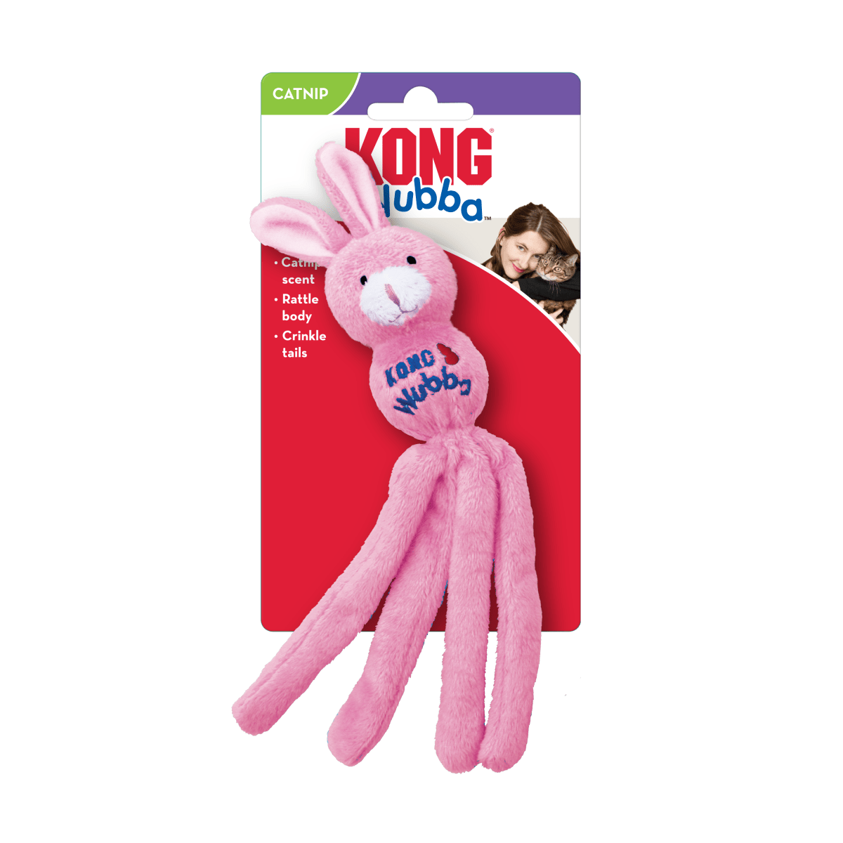 KONG® Wubba Lapin (pour chats) - Le Royaume de Lecki