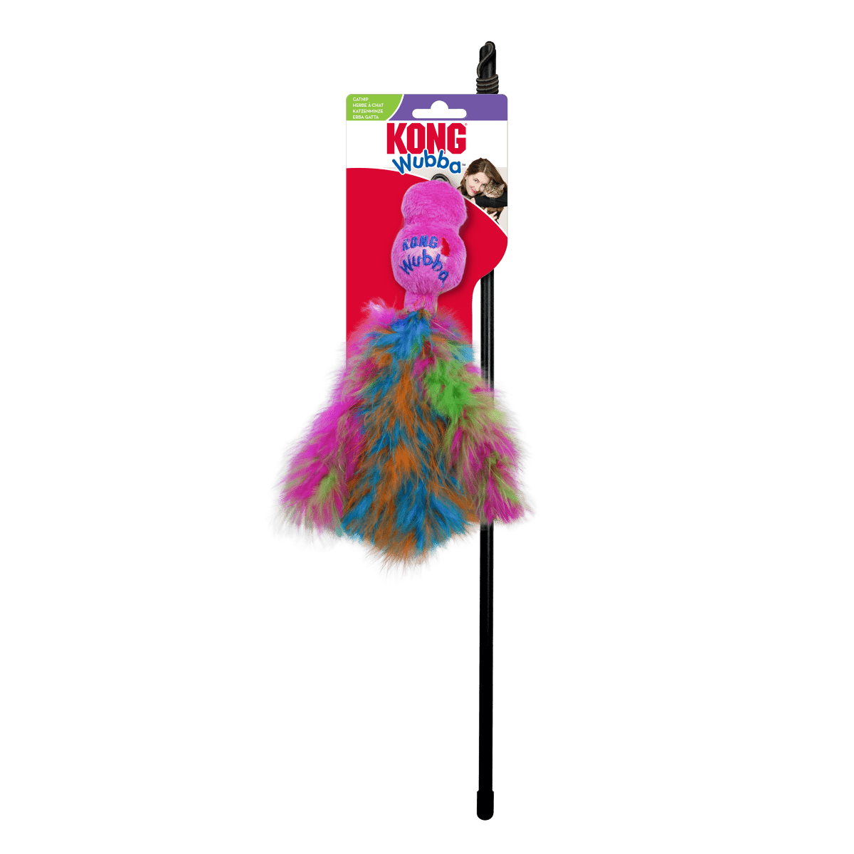 KONG® Wubba Teaser Boa (pour chats) - Le Royaume de Lecki