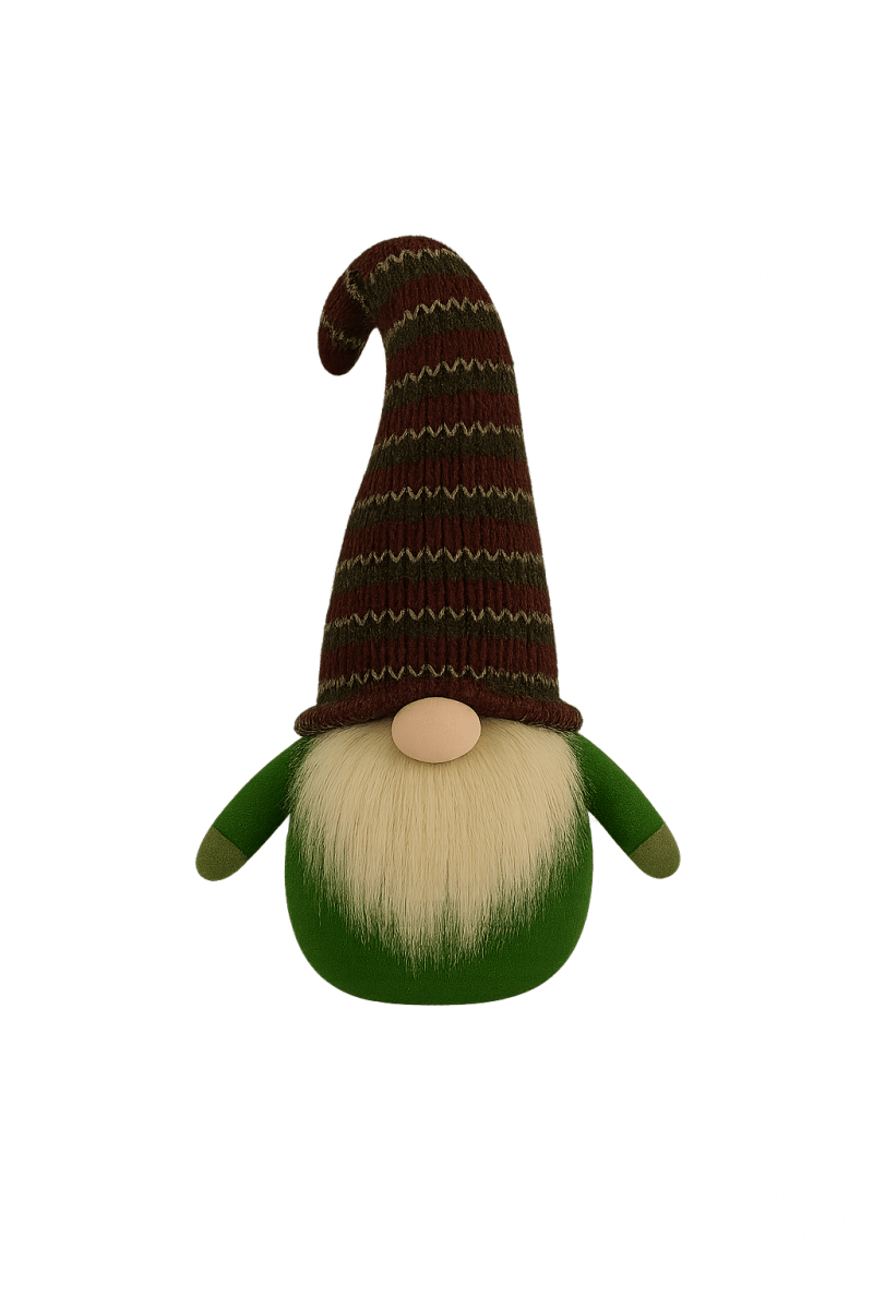 Peluche Lutin coloré de Noël Bubimex - Le Royaume de Lecki