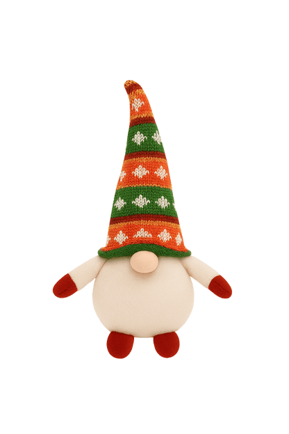Peluche Lutin coloré de Noël Bubimex - Le Royaume de Lecki