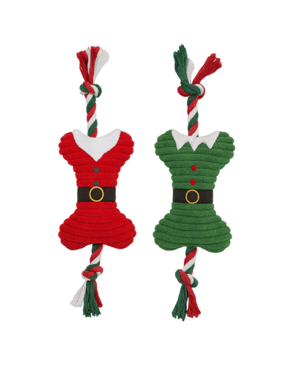 Peluche Os de Noël avec corde Bubimex - Le Royaume de Lecki
