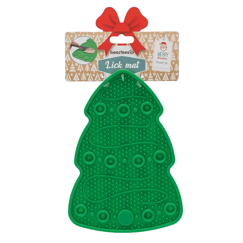 Plateau Lick Mat sapin de Noël - Le Royaume de Lecki