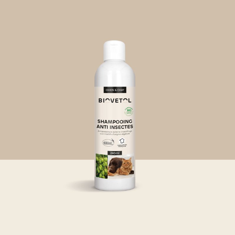 Shampooing anti-insectes Biovetol - Le Royaume de Lecki