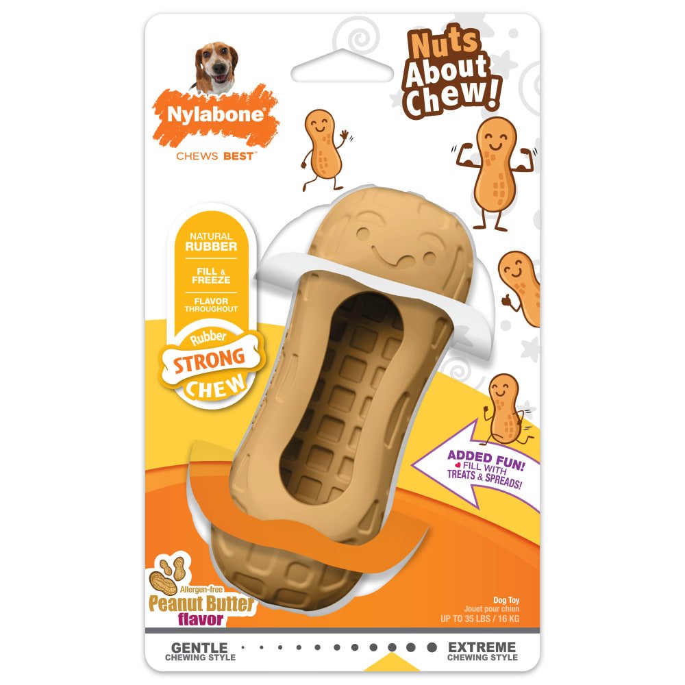 Strong Chew Peanut Nylabone - Le Royaume de Lecki