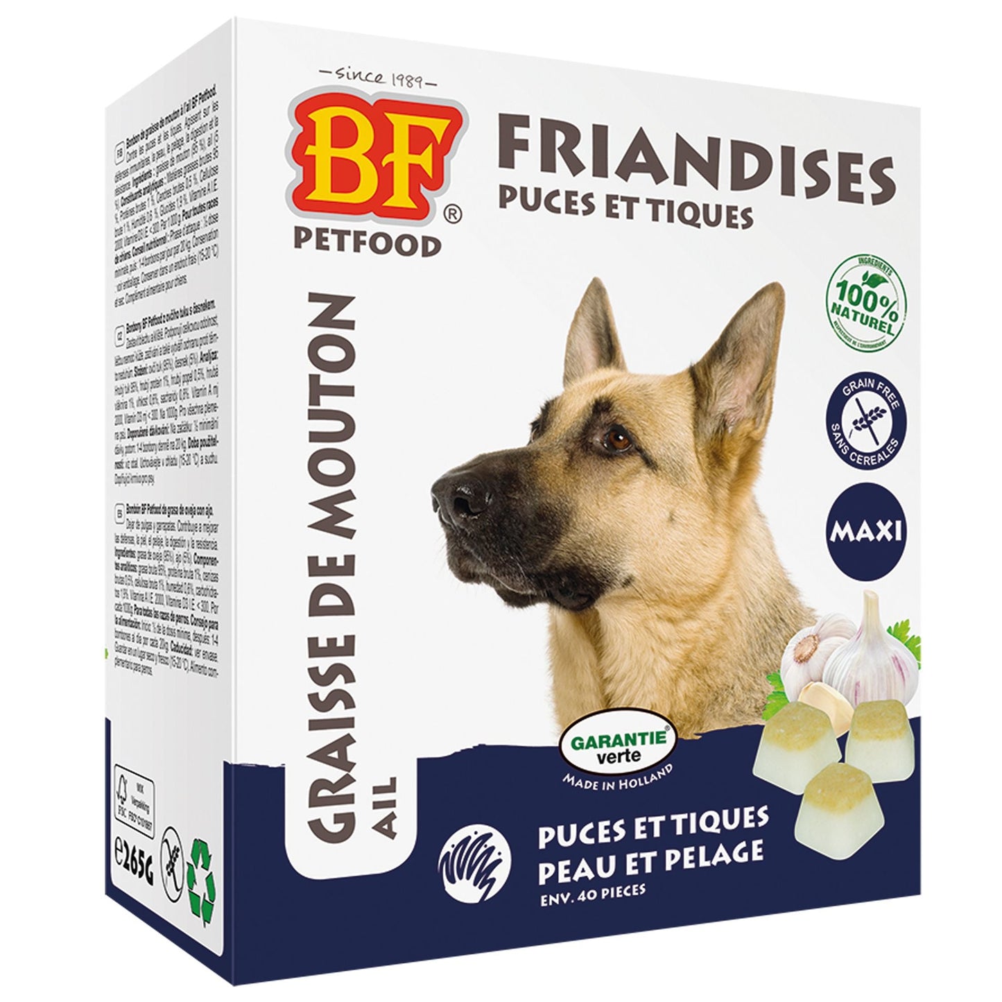 Friandises Puces et Tiques BF®Petfood - Le Royaume de Lecki