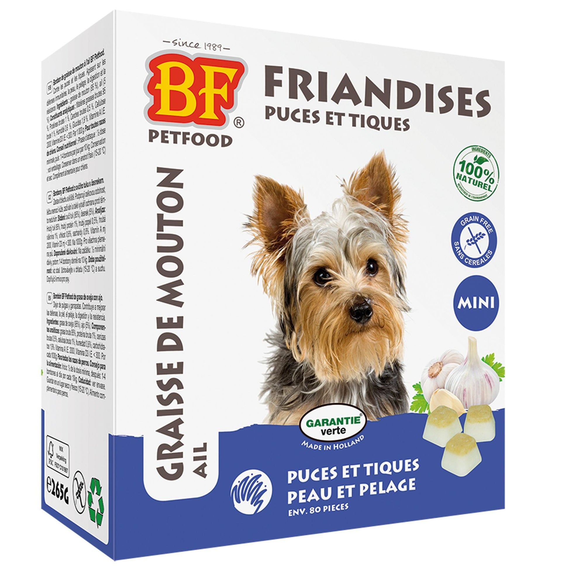 Friandises Puces et Tiques BF®Petfood - Le Royaume de Lecki