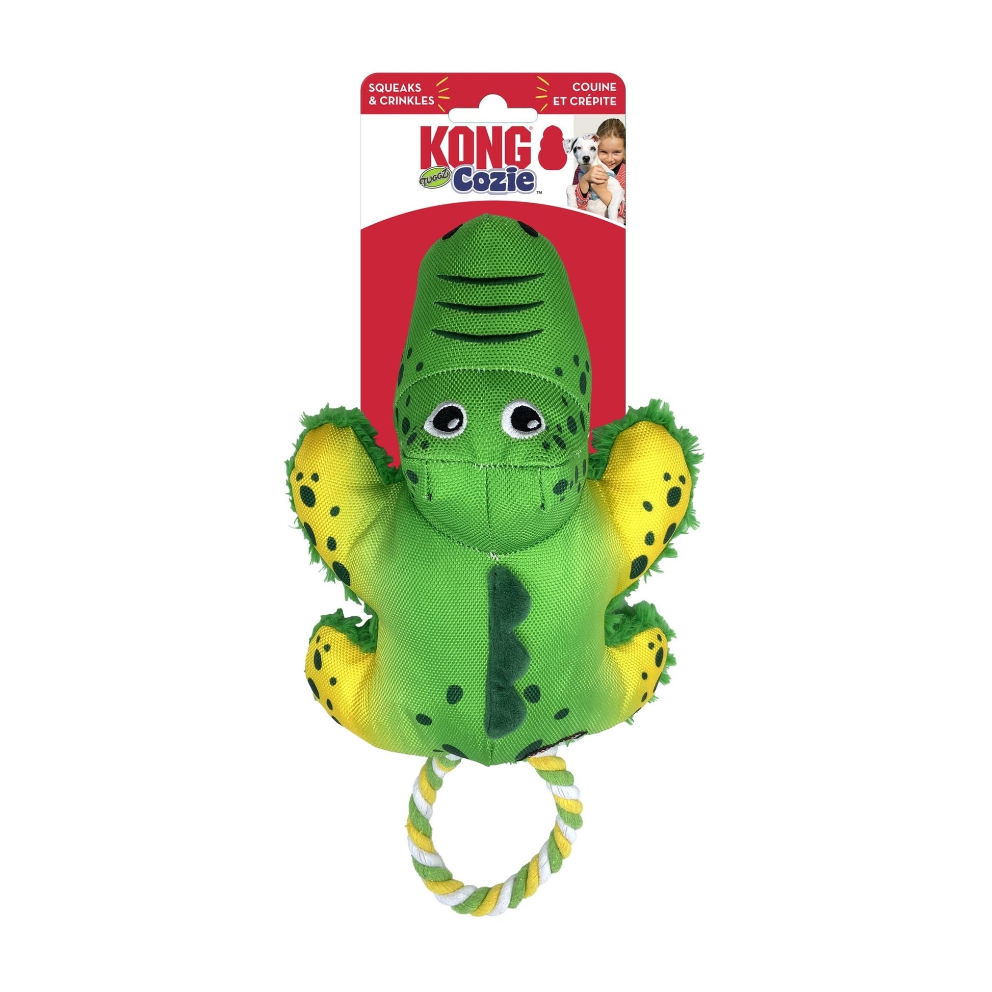 KONG® Cozie Truggz Alligator - Le Royaume de Lecki