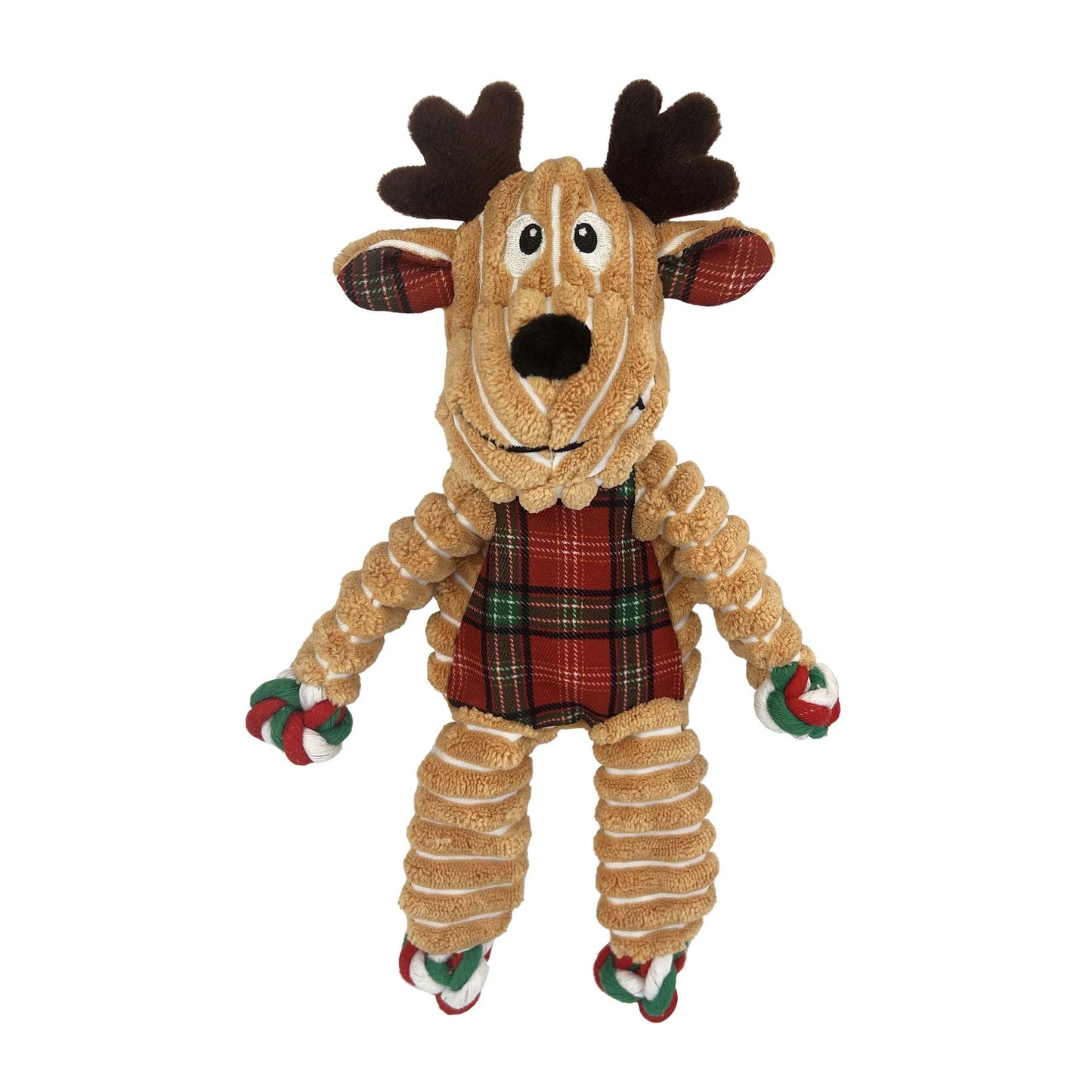 KONG® Holiday Floppy Knots Reindeer - Le Royaume de Lecki