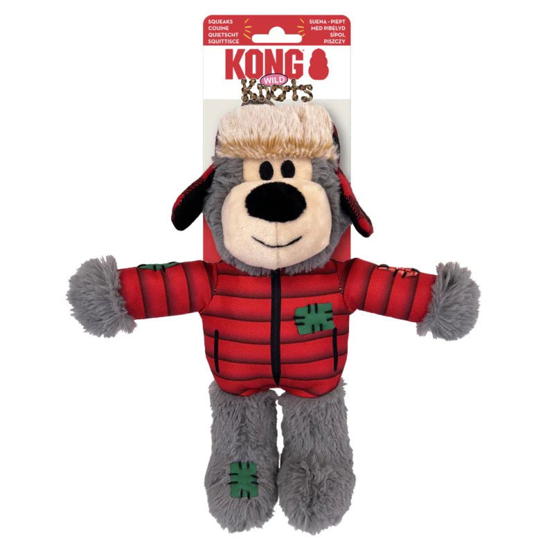 KONG® Holiday Wild Knots Bear - Le Royaume de Lecki