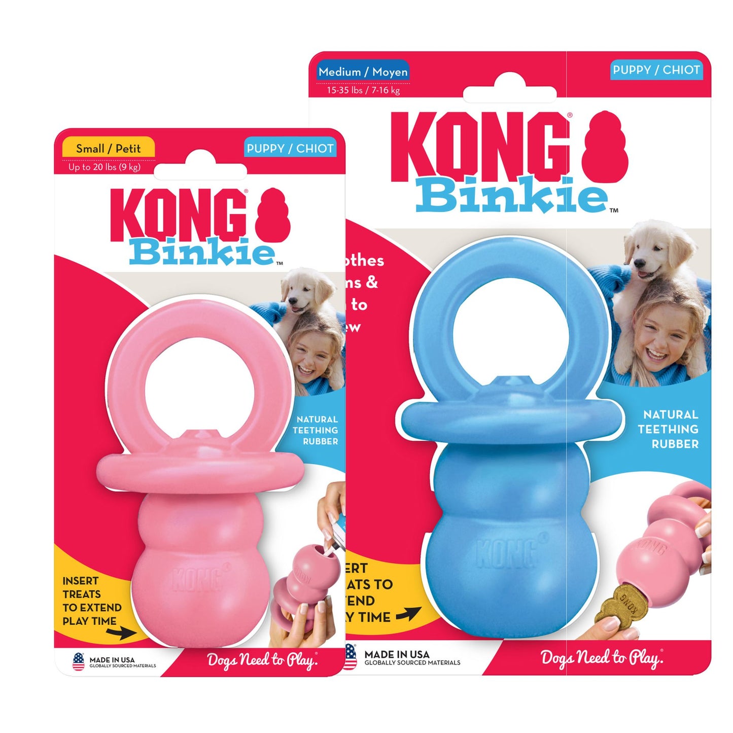 KONG® Puppy Binkie - Le Royaume de Lecki