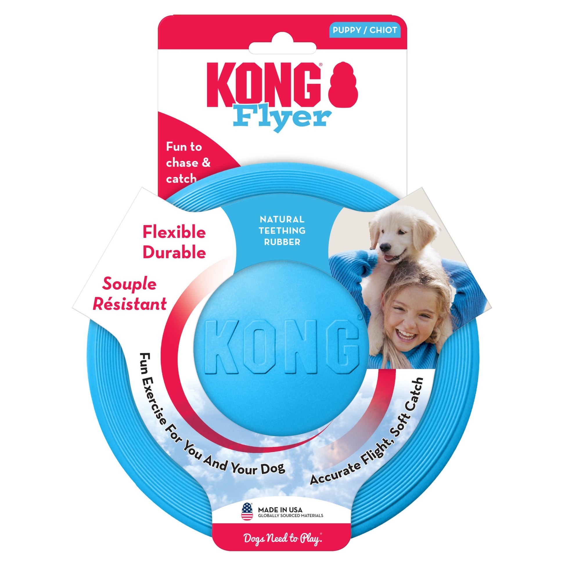 KONG® Puppy Flyer - Le Royaume de Lecki