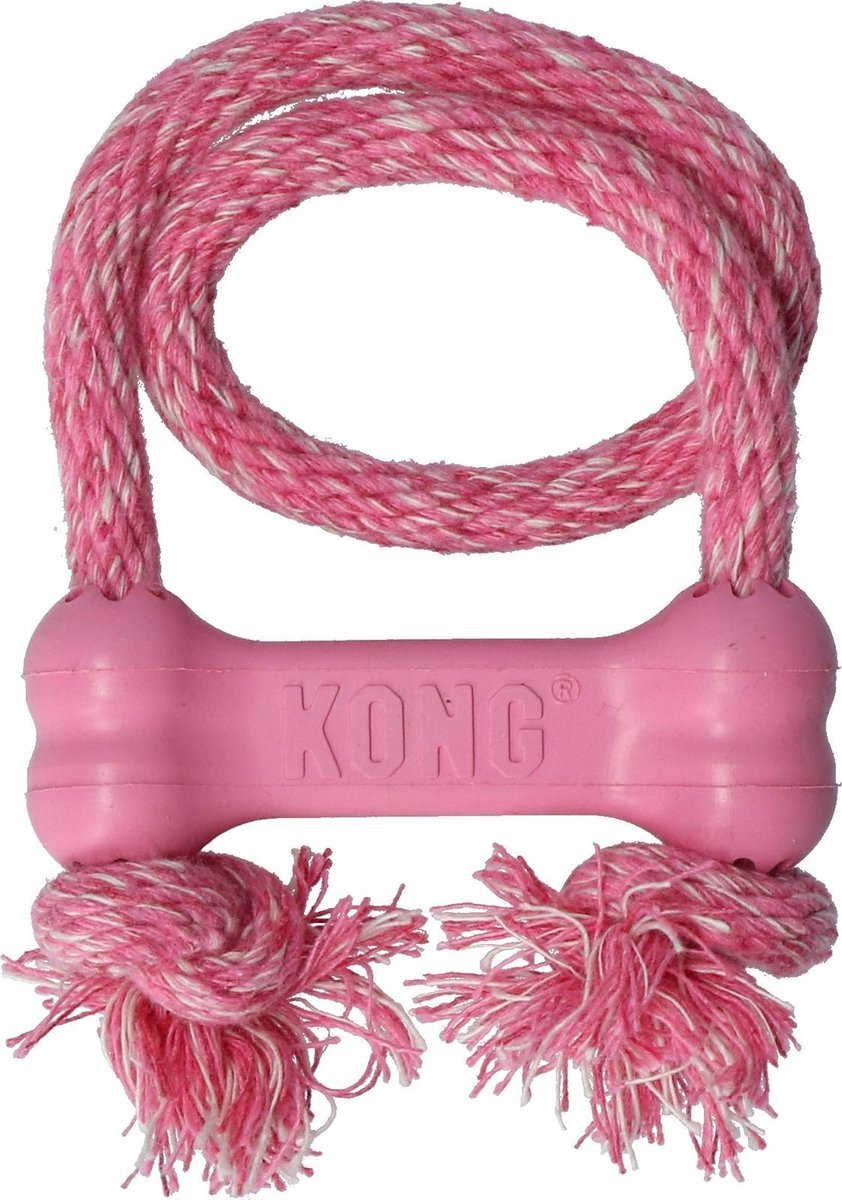 KONG® Puppy Goodie Bone avec corde - Le Royaume de Lecki