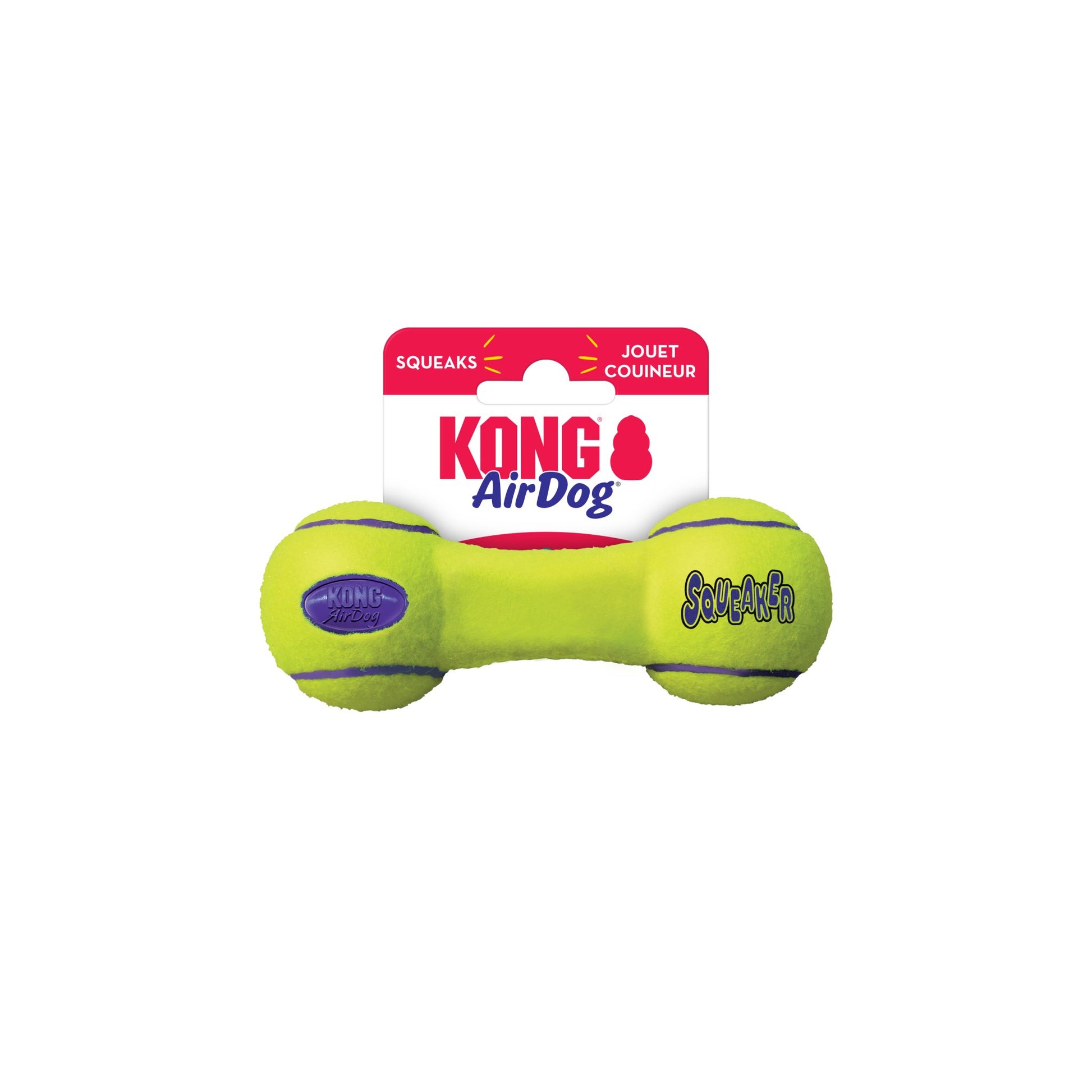 KONG® Squeaker Dumbbell - Le Royaume de Lecki