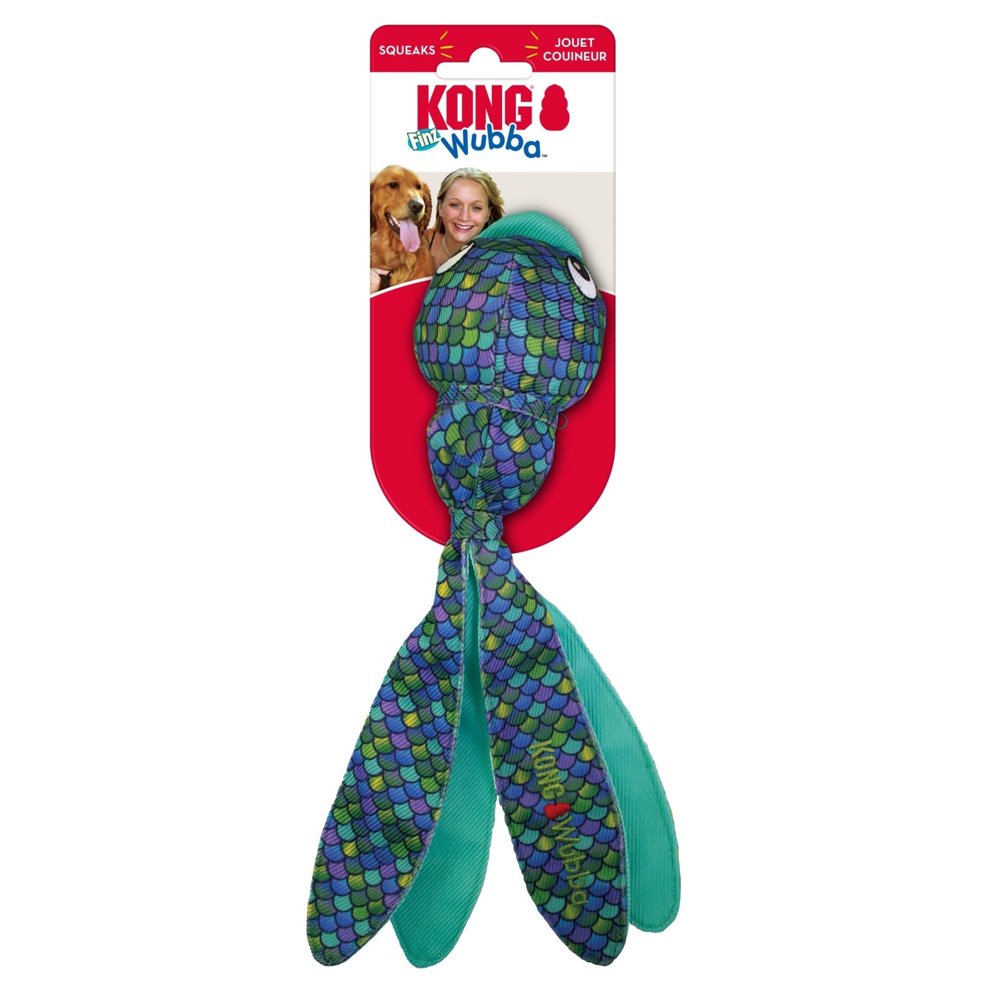 KONG® Wubba Finz - Le Royaume de Lecki