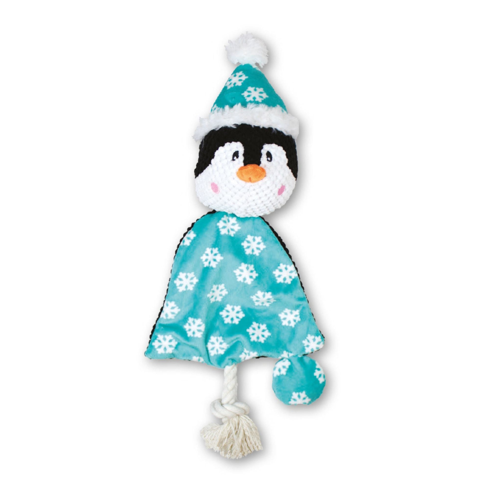 Peluche sonore Pingouin triangle - Le Royaume de Lecki