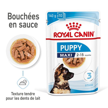 ROYAL CANIN® Maxi Puppy Sauce - Le Royaume de Lecki