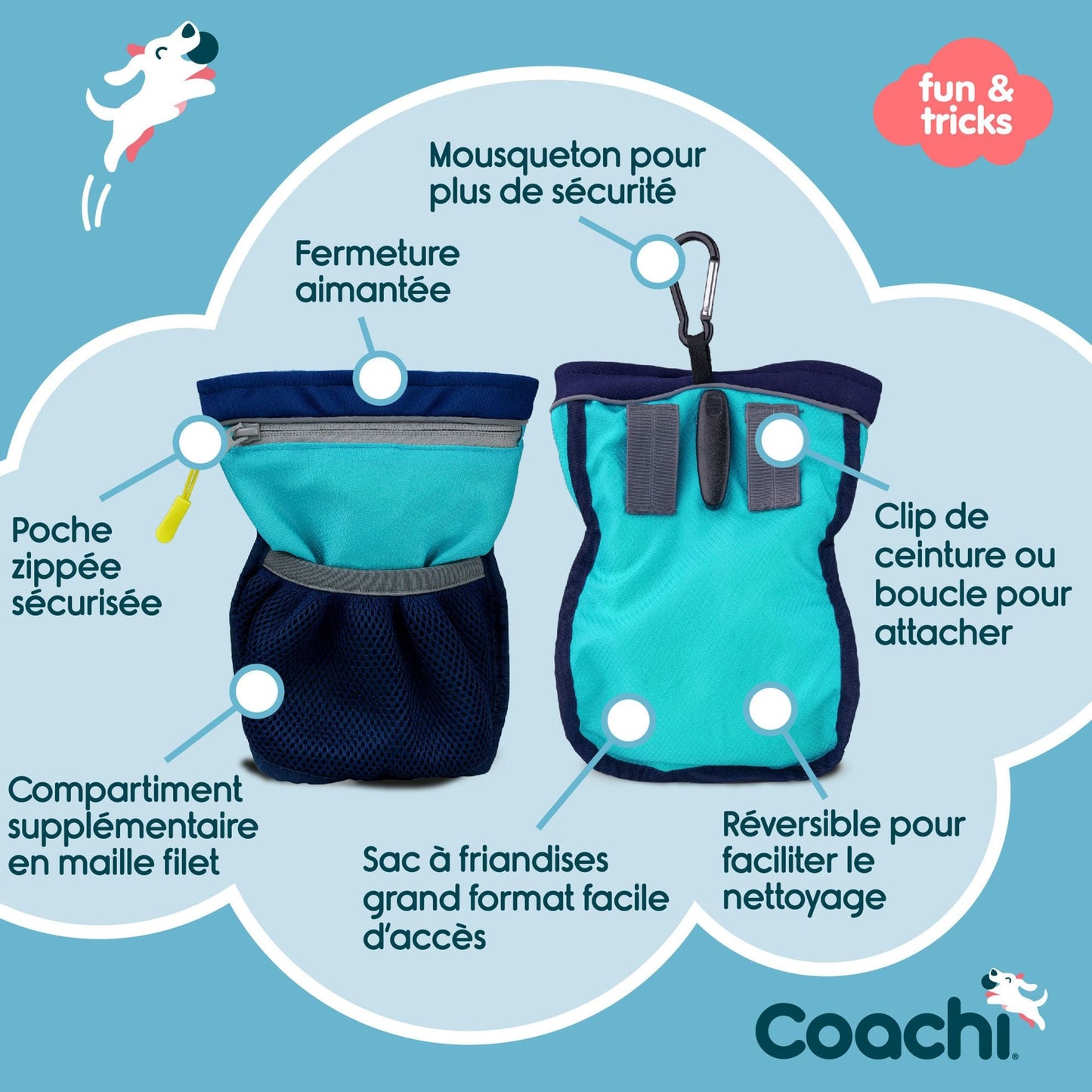 Sac à friandises Coachi - Le Royaume de Lecki