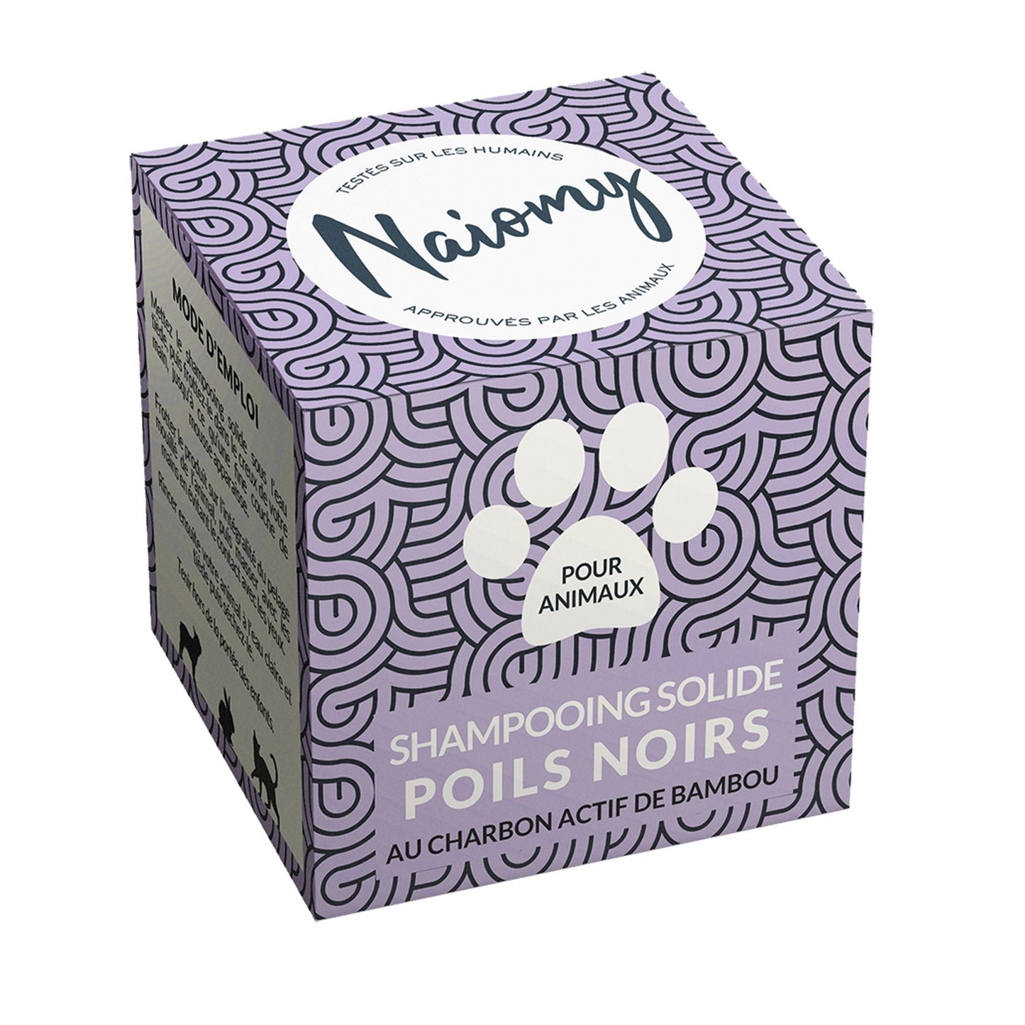 Shampooing solide poils noirs Naiomy - Le Royaume de Lecki